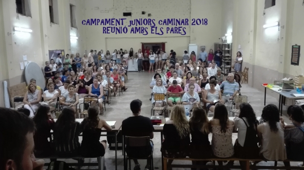 ANTESALA DEL CAMPAMENTO JUNIORS 2018