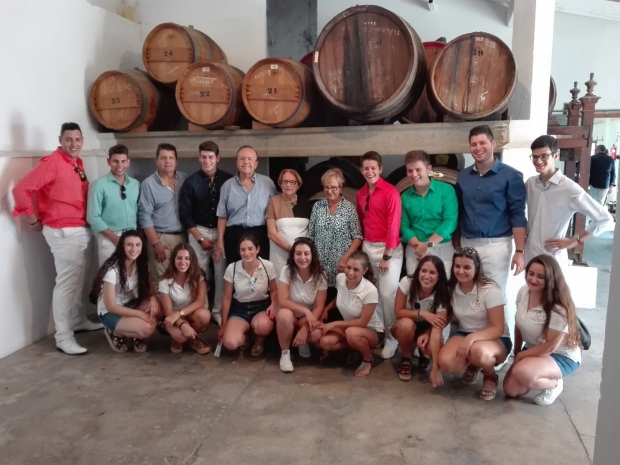 LOS FESTEROS EN DESTILERIA PLA