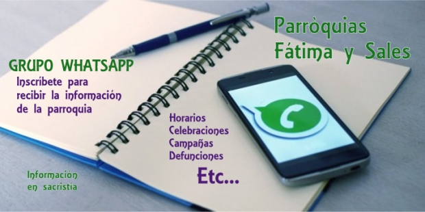 GRUPO WHATSAPP DE LA PARROQUIA SANTOS JUANES