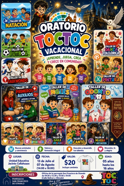 ORATORIO VACACIONAL 2026
