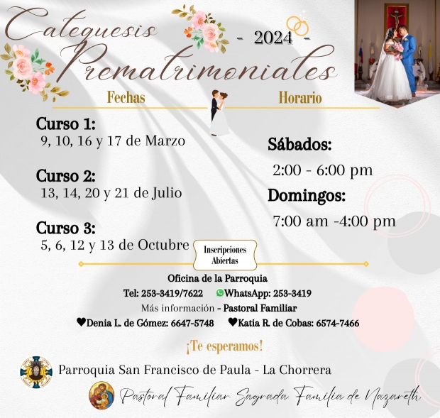 Catequesis Prematrimoniales