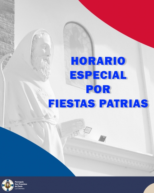 Horario Fiesta Patrias