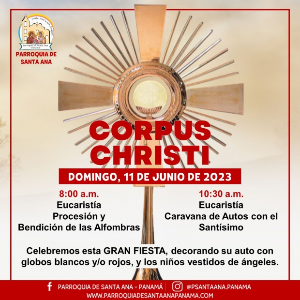 Fiesta Solemne del Corpus Christi.