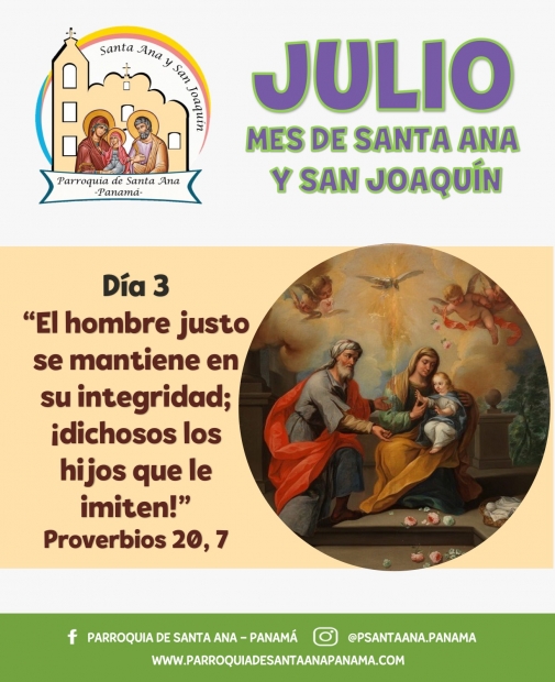De la mano de  Santa Ana y San Joaqun. Da 3.