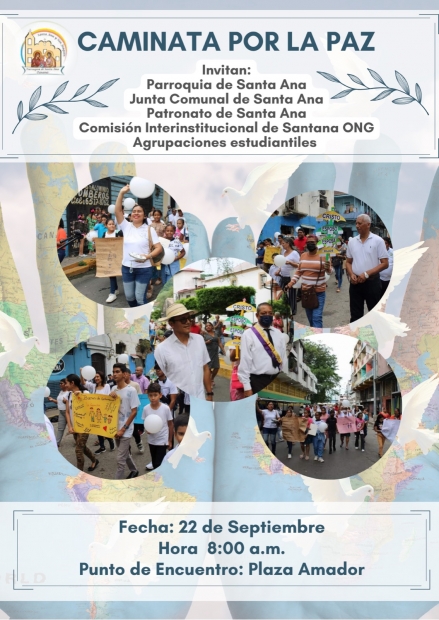 Uniendo pasos por la paz: La Caminata en Santa Ana.
