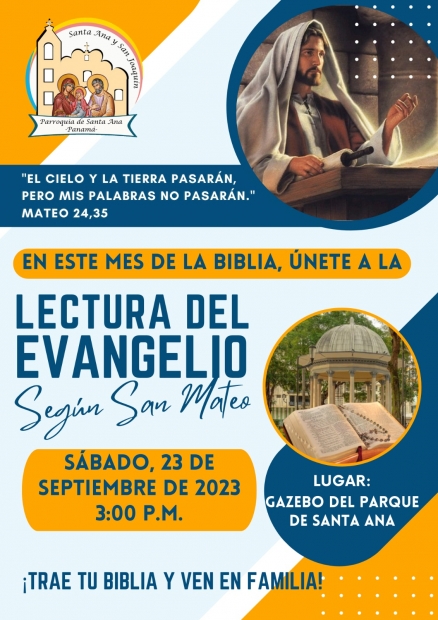 Celebrando el Mes de la Biblia: Un Encuentro de Fe en la Parroquia de Santa Ana.
