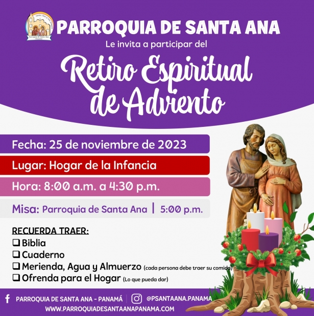 Retiro Espiritual de Adviento. 2023