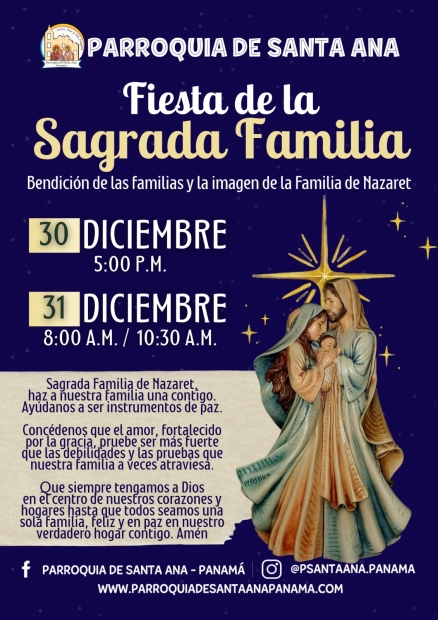 La Sagrada Familia de Jes�s, Mar�a y Jos�: Un Modelo de Amor y Unidad Familiar