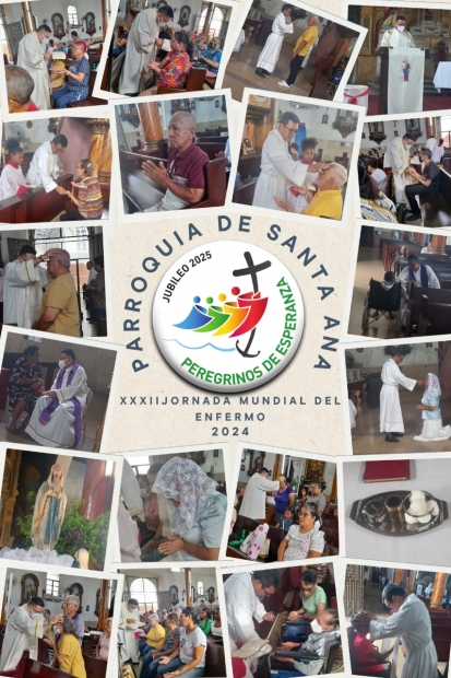 Celebraci�n del Sacramento de la Unci�n de los Enfermos en Santa Ana: Una Bendici�n Divina