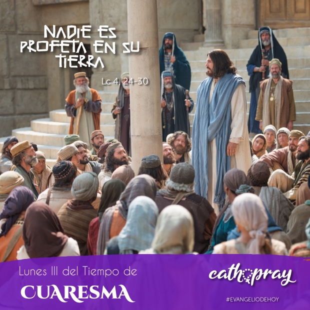 Lecciones pr�cticas del segundo Libro de los Reyes 5, 1-15a. Evangelio seg�n san Lucas 4,24-30. Semana III de Cuaresma