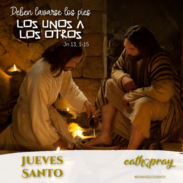 Lecciones pr�cticas del libro del �xodo 12, 1-8. 11-14, 1 Corintios 11, 23-26, Evangelio Seg�n San Juan 13, 1-15.  Jueves Santo.