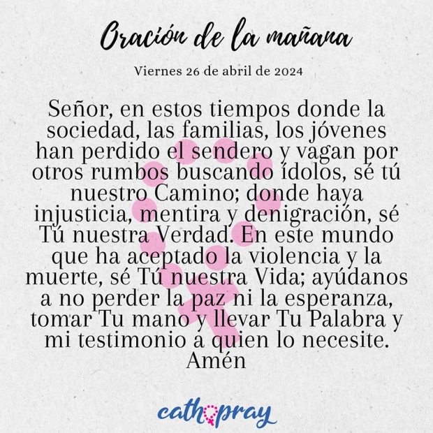 Lecciones pr�cticas. Viernes de la Cuarta Semana de Pascua.