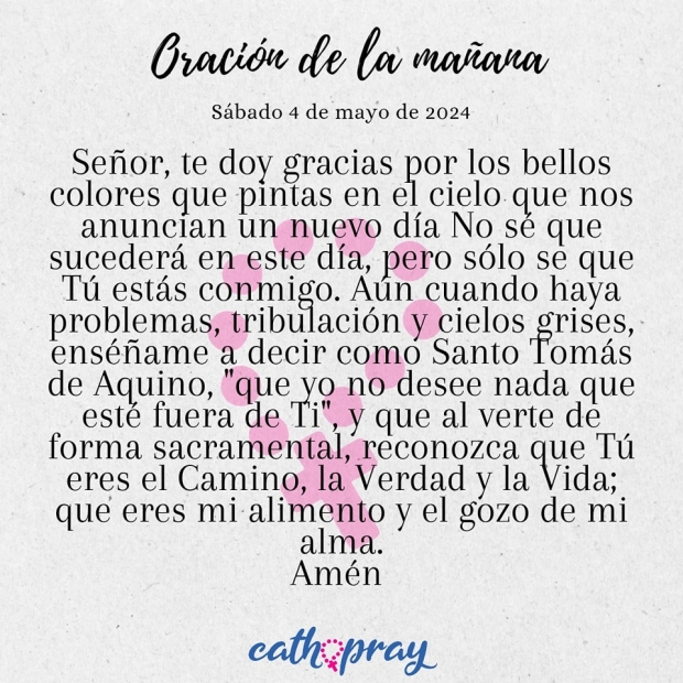Lecciones prácticas. Sábado. Quinta semana de Pascua.