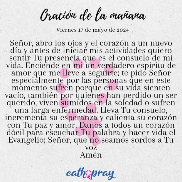 Enseñanzas prácticas. Viernes de la séptima semana de Pascua.