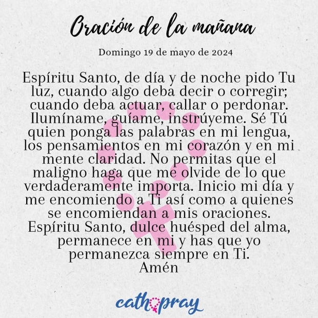 Enseñanzas prácticas. Solemnidad de Pentecostés.