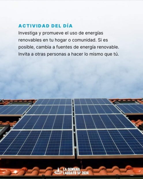 Semana Laudato Si  del 19 al 26 de mayo de 2024