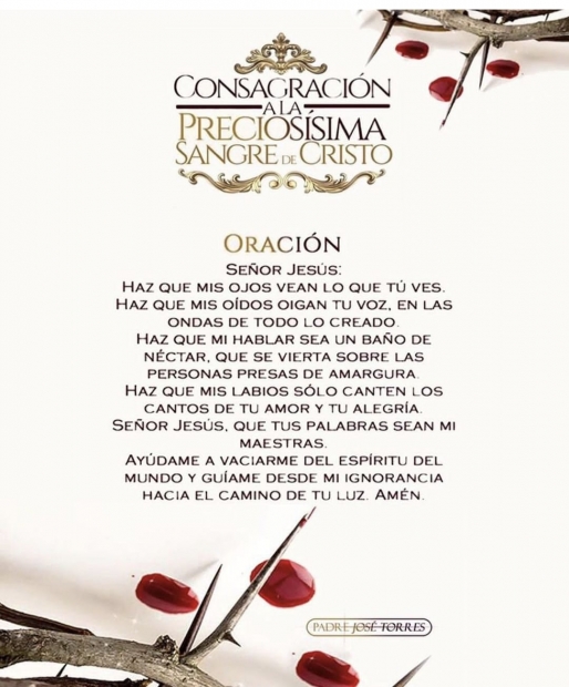Mes de Julio: Sumrgete en el Poder Redentor y Transforma tu Vida con la Devocin a la Preciossima Sangre de Cristo