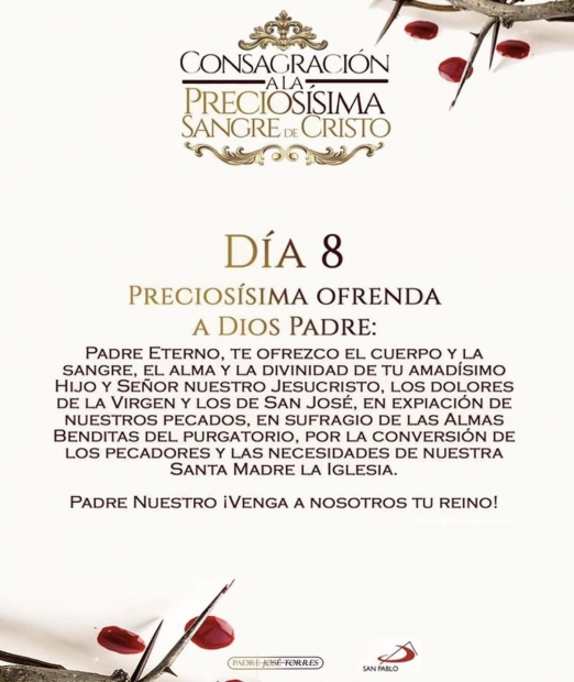 Renueva tu Fe en la Precios�sima Sangre de Cristo: Encuentro de Sanaci�n y Gracia en la Eucarist�a