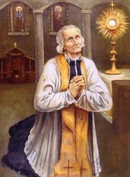 San Juan Mara Vianney. Santo Cura de Ars. Patrono de los prrocos y sacerdotes.