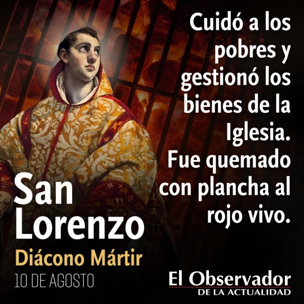 San Lorenzo, Di�cono y m�rtir :El Tesoro de la Iglesia en el Servicio a los M�s Vulnerables