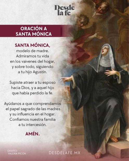 Santa Mnica: Ejemplo de Fe, Perseverancia y Oracin