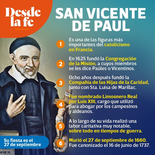 San Vicente de Pal: Un Llamado a Servir en el Tiempo de Dios y con la Fortaleza del Seor