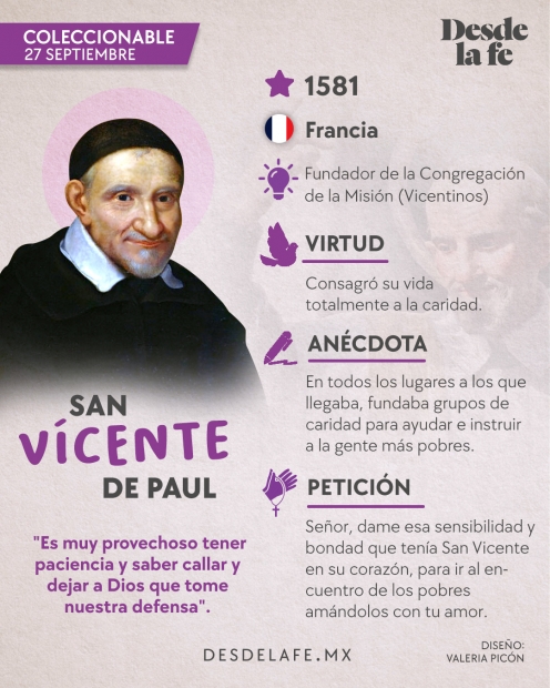 San Vicente de Pal: Un Llamado a Servir en el Tiempo de Dios y con la Fortaleza del Seor