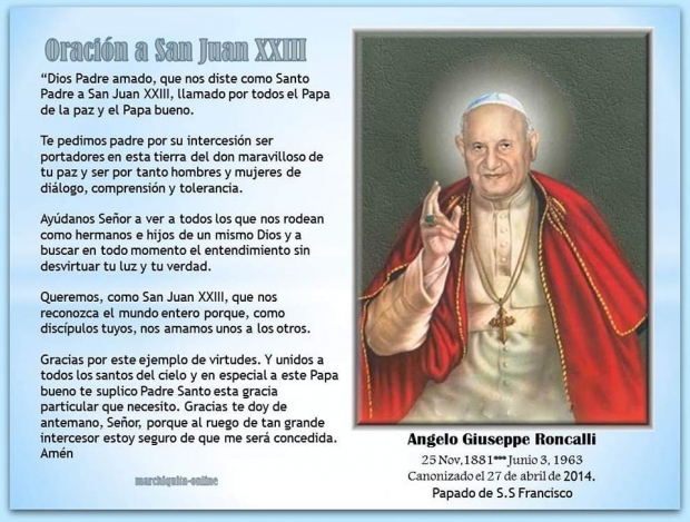 Fe, Bendicin y Libertad en Cristo: Reflexiones en la Memoria de San Juan XXIII