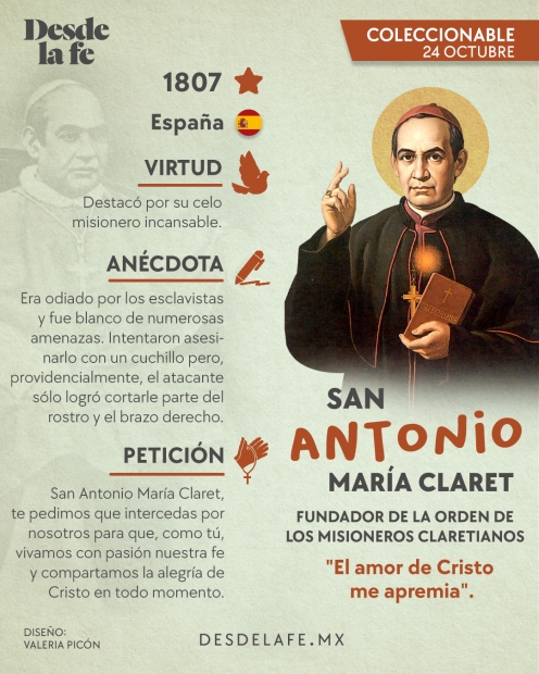 San Antonio Mara Claret: El Apstol Incansable que Evangeliz a Millones a Travs de la Palabra Escrita