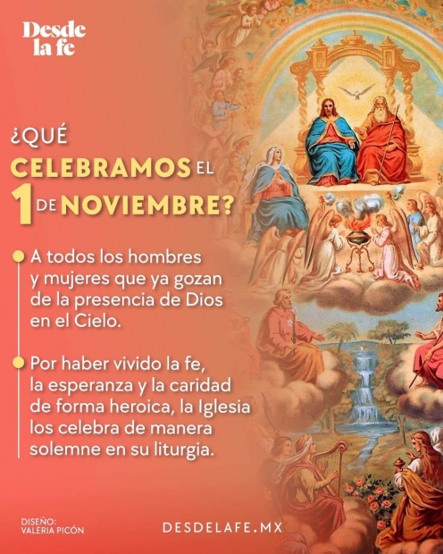 Solemnidad de todos los santos. Nuestro llamado es a la santidad. El cielo No puede esperar.