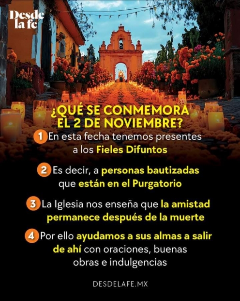Conmemoracin de Todos los Fieles Difuntos: Una Puerta de Esperanza y de Vida Eterna