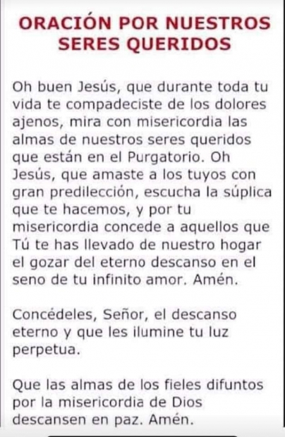 Conmemoracin de Todos los Fieles Difuntos: Una Puerta de Esperanza y de Vida Eterna