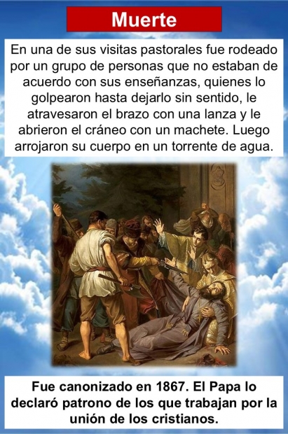 San Josafat: Mrtir de la Unidad y Testigo del Amor en Cristo
