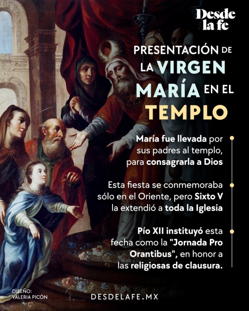 La Presentacin de la Santsima Virgen Mara: Un S al Plan de Dios