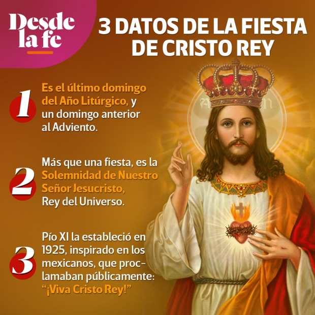 Solemnidad de Jesucristo Rey del Universo