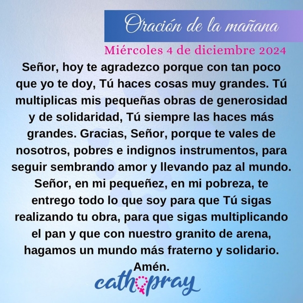 Adviento: Esperanza, Confianza y Providencia Divina