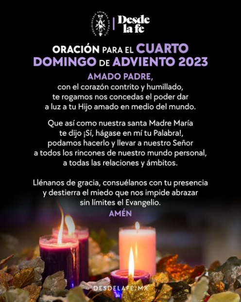 Esperanza Viva: Preparndonos para la Navidad y el Jubileo 2025 en el IV Domingo de Adviento