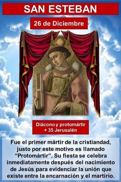 Octava de Navidad: San Esteban, Protomrtir, Testigo de Esperanza