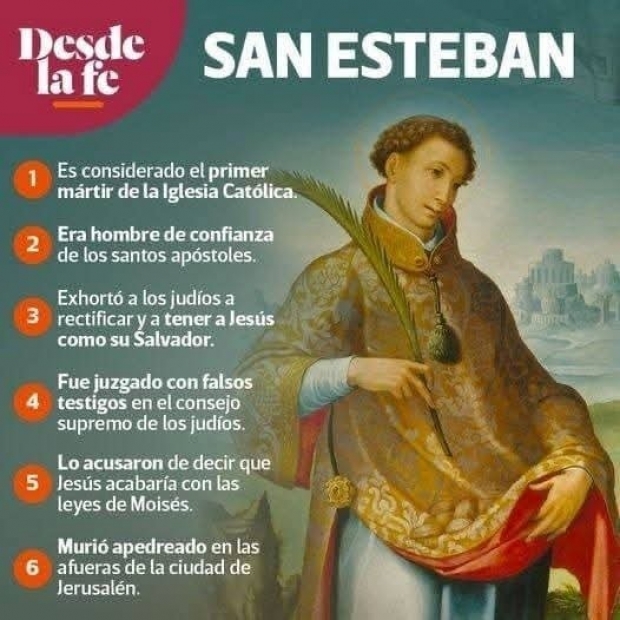 Octava de Navidad: San Esteban, Protomrtir, Testigo de Esperanza