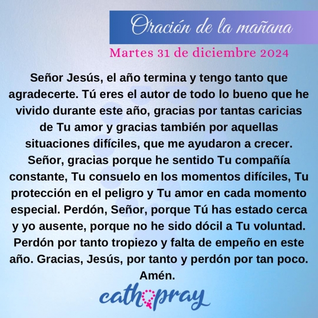 Cerrando el Ao con la Luz de Cristo: Reflexiones y Esperanza para el 2025.
