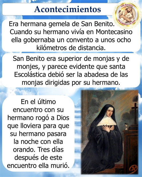 Santa Escolstica y San Jos Snchez del Ro: Testigos de la Esperanza