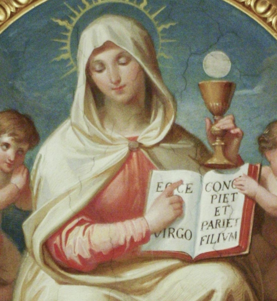 Flores a Mara  Da 20 de mayo  Advocacin mariana del da: Nuestra Seora del Santsimo Sacramento