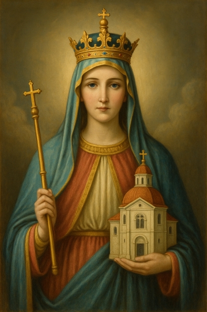 Flores a Mara  Da 27 de mayo  Advocacin mariana del da: Mara, Reina de la Iglesia