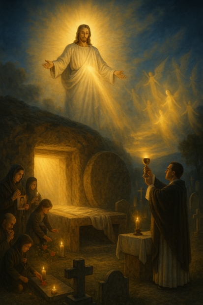 Conmemoraci�n de los Fieles Difuntos Cristo ha vencido la muerte y nos abre el camino de la vida eterna.