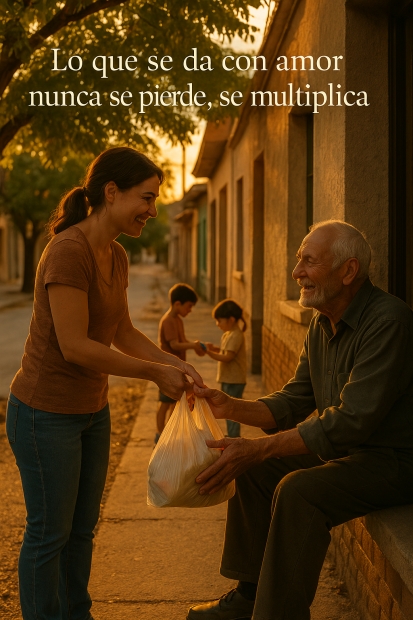 Generosidad: dar m�s all� de lo necesario