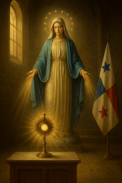 De la Mano de Mar�a: Panam� a los Pies del Sant�simo.