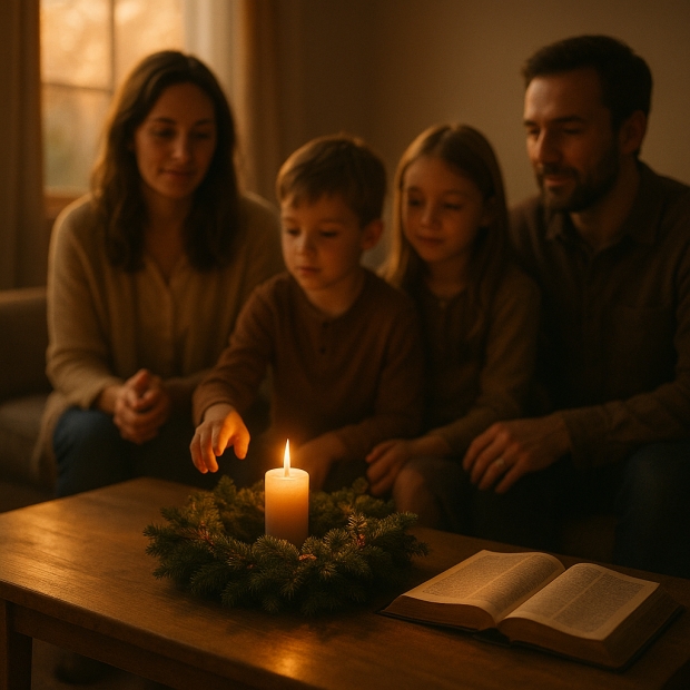 Adviento en Familia: 24 D�as para Preparar el Coraz�n para la Navidad