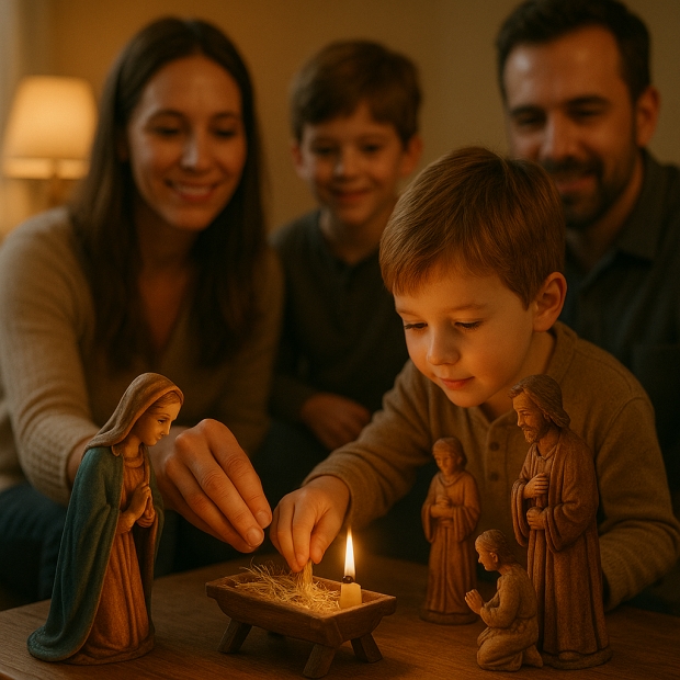 3. Tercer d�a: La familia como pesebre