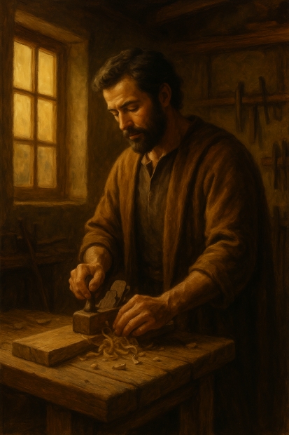 8. Jos�, el justo que sostiene en silencio