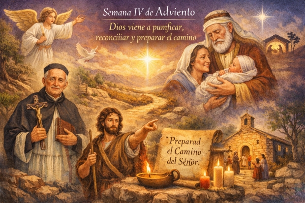 Dios viene a purificar, reconciliar y preparar el camino